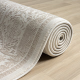 Grande Jacquard Rug - Sand - 300x400 - Extra Image