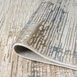 Grande Jacquard Rug - Stone - 300x400 - Front View