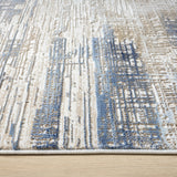Grande Jacquard Rug - Stone - 300x400 - 45-Degree Angle