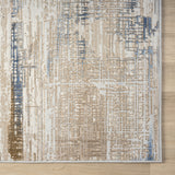 Grande Jacquard Rug - Stone - 300x400 - Rear View