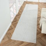 Grande Jacquard Rug - Pearl - 300x400 - 45-Degree Angle