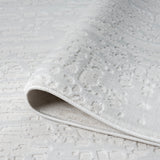 Grande Jacquard Rug - Pearl - 300x400 - Close-Up Angle