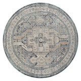 Aubre Contemporary Area Rug - Charcoal - 300x400 - Side View