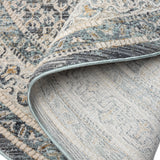 Aubre Contemporary Area Rug - Charcoal - 300x400 - 45-Degree Angle