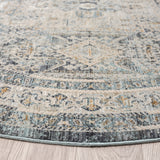 Aubre Contemporary Area Rug - Charcoal - 300x400 - Front View