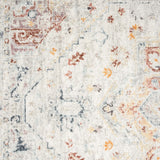 Ornate Persian Vintage Rug - Cream - 300x400 - Front View