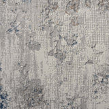 Maddison Bella Area Rug - Light Grey - 300x400 - Top-Down View