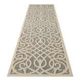 Alpha Outdoor Rug - Grey - 80x150 - Side View