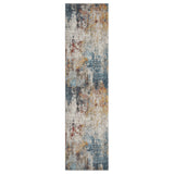 Oriental Multi Hues Rug - Multi - 80x150 - Rear View