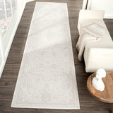 Grande Jacquard Rug - Sand - 80x300 - Rear View