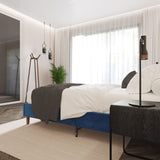 Velvet Blue Bed Frame – Double - Extra Image