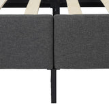 Bed Frame Mattress Foundation (Dark Grey) – Queen - Extra Image