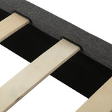 Bed Frame Mattress Foundation (Dark Grey) – Queen - Extra Image