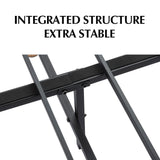 Metal Bedframe Mattress Foundation (Dark Grey) – King - Extra Image