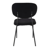 Charcoal Charm Armless Dining Chair Duo - Extra Image