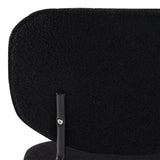 Charcoal Charm Armless Dining Chair Duo - Extra Image