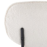White Whisper Teddy Fabric Dining Duo - Extra Image