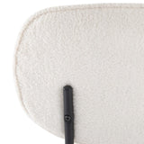 White Whisper Teddy Fabric Dining Duo - Extra Image