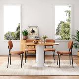 Tan Temptation Chair Duo - Side View