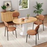 Tan Temptation Chair Duo - Top-Down View