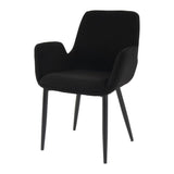 Charcoal Embrace Boucle – teddy Sherpa Fabric Armchair Set - Extra Image