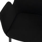 Charcoal Embrace Boucle – teddy Sherpa Fabric Armchair Set - Extra Image