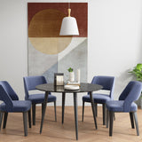 Marble Mania Round Table - 45-Degree Angle