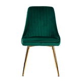 Velvet Elegance Dining Set - Rear View