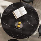 Marble Mania Round Table - Top-Down View