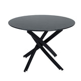 The Velvet Marble Table and Chair Set - Close-Up Angle