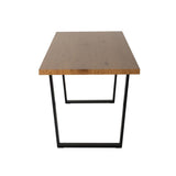 Venice Rectangular Dining Table 170cm Natural - Low Angle