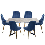 Marble Bliss Dining Set