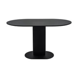 Clara Eclipse Oval Dining Table - Side View