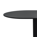 Clara Eclipse Oval Dining Table - Top-Down View