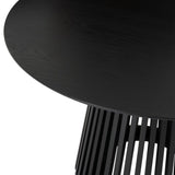 Palmer Sleek Silhouette Dining Table - Low Angle