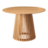 Palmer Natural Dining Table - Side View