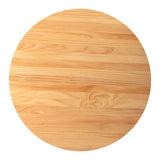 Palmer Natural Dining Table - Top-Down View