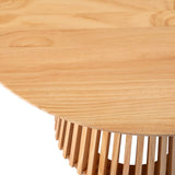 Palmer Natural Dining Table - 45-Degree Angle