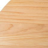 Palmer Natural Dining Table - Close-Up Angle