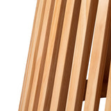 Palmer Natural Dining Table - Low Angle
