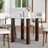 Willowmarble Round Dining Table - Front View