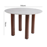 Willowmarble Round Dining Table