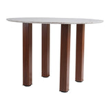 Willowmarble Round Dining Table - Rear View