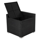 6PCS Outdoor Modular Lounge Sofa Coogee-Black - Extra Image