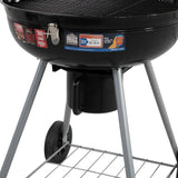 Outdoor BBQ Smoker Portable Charcoal Roaster - 45-Degree Angle