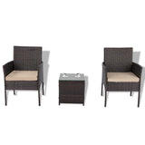 Dreamo Delightful 3 Piece Bistro Set - Front View