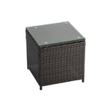 Dreamo Delightful 3 Piece Bistro Set - Top-Down View