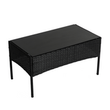 Ville 4-Seater PE Wicker Outdoor Lounge Sofa Set - Extra Image