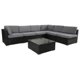 Veranda Fancy Grande Sofa Set - 45-Degree Angle
