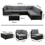 Veranda Fancy Grande Sofa Set - Extra Image